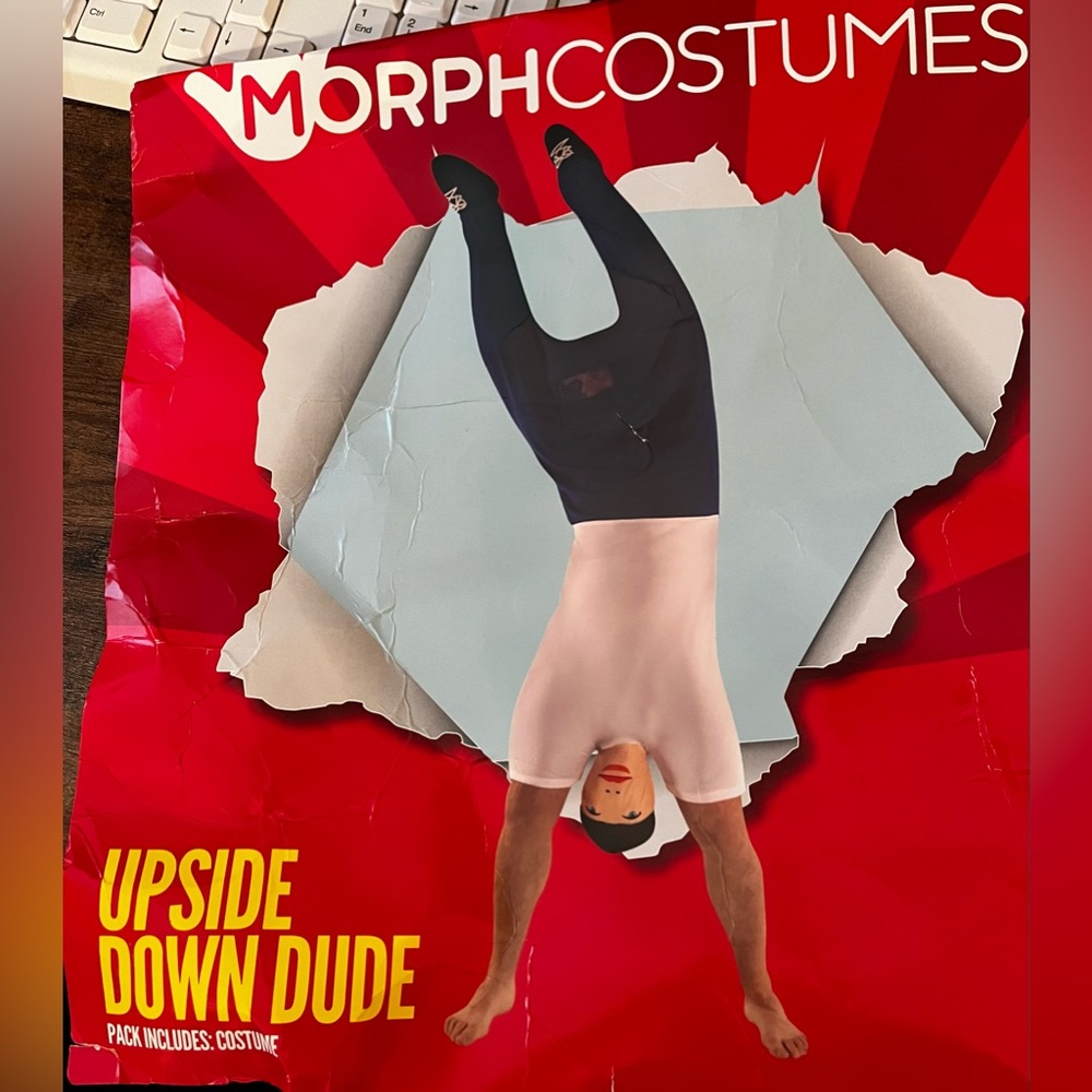MORPHCOSTUME 3D Upside Down Dude